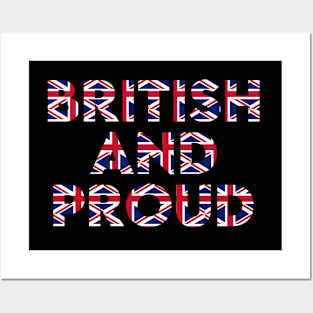 British and Proud Patriot Posters and Art